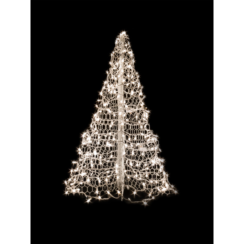 The Holiday Aisle® Crab Pot Christmas Tree® with 280 Mini Light LED